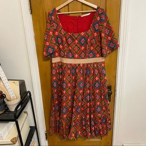 Fun bright eshakti dress with pockets